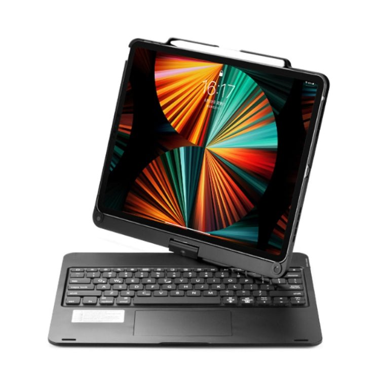 For iPad Pro 12.9 Inch 2022/2021/2020/2018 Tablet Bluetooth Touch Keyboard With Backlight 360 Degree Rotation, For iPad Pro 12.9 Inch - ORIWHIZApple AccessoriesiPad KeyboardiPad Keyboard For iPad Pro