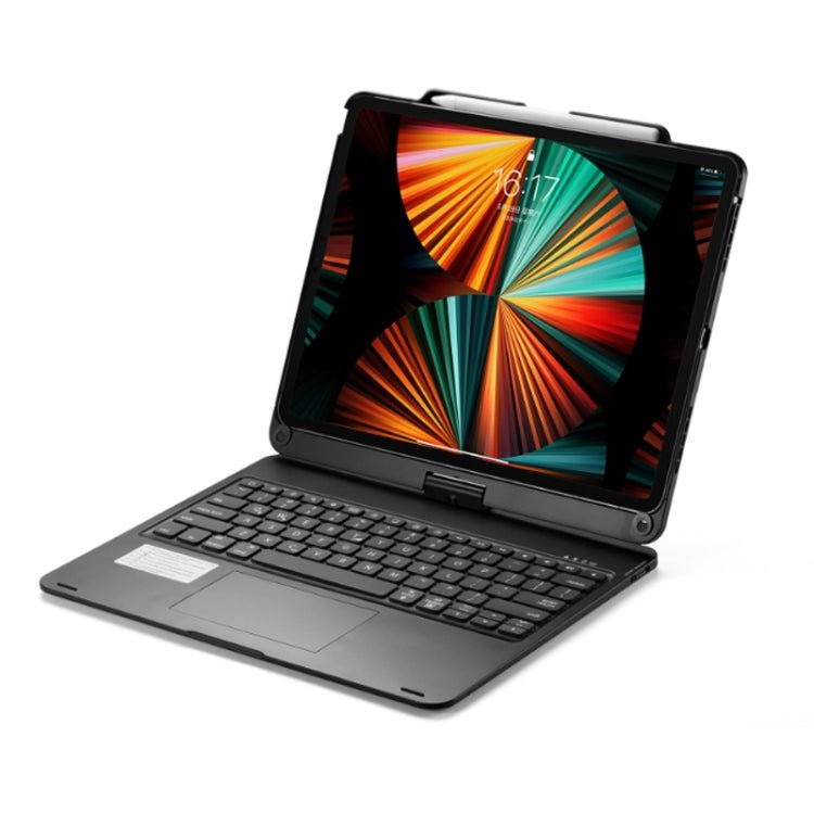 For iPad Pro 12.9 Inch 2022/2021/2020/2018 Tablet Bluetooth Touch Keyboard With Backlight 360 Degree Rotation, For iPad Pro 12.9 Inch - ORIWHIZApple AccessoriesiPad KeyboardiPad Keyboard For iPad Pro