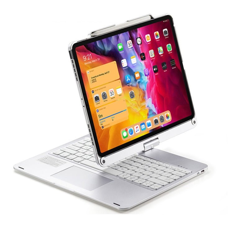 For iPad Pro 12.9 Inch 2022/2021/2020/2018 Tablet Bluetooth Touch Keyboard With Backlight 360 Degree Rotation, For iPad Pro 12.9 Inch - ORIWHIZApple AccessoriesiPad KeyboardiPad Keyboard For iPad Pro