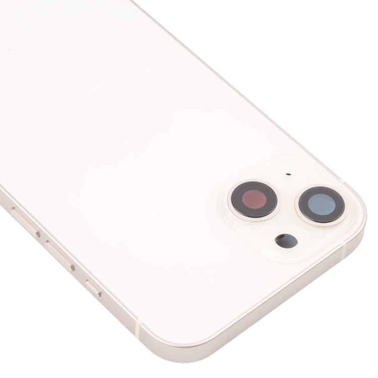 For iPhone 13 Battery Back Cover with Side Keys & Card Tray & Power + Volume Flex Cable & Wireless Charging Module, For iPhone 13 (Assembly) - ORIWHIZ