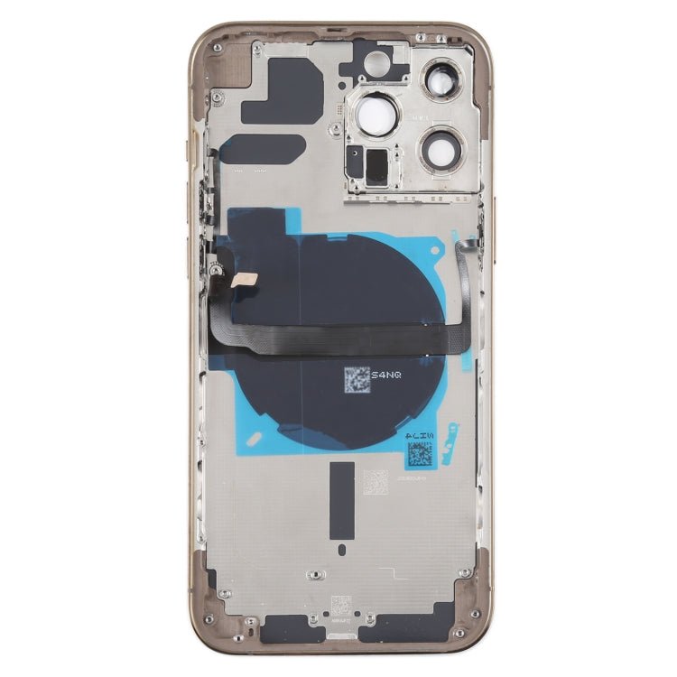 For iPhone 13 Pro Max Battery Back Cover with Side Keys & Card Tray & Power + Volume Flex Cable & Wireless Charging Module, For iPhone 13 Pro Max(Assembly) - ORIWHIZ