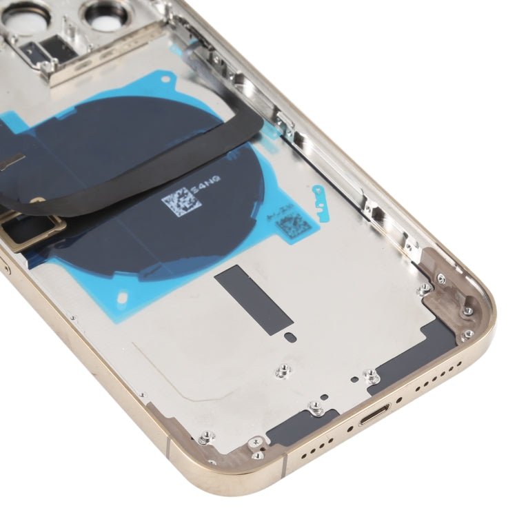 For iPhone 13 Pro Max Battery Back Cover with Side Keys & Card Tray & Power + Volume Flex Cable & Wireless Charging Module, For iPhone 13 Pro Max(Assembly) - ORIWHIZ