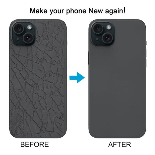 For iPhone 15 Plus Glass Battery Back Cover with Flash Bracket + Wireless Charging Module, For iPhone 15 Plus - ORIWHIZ