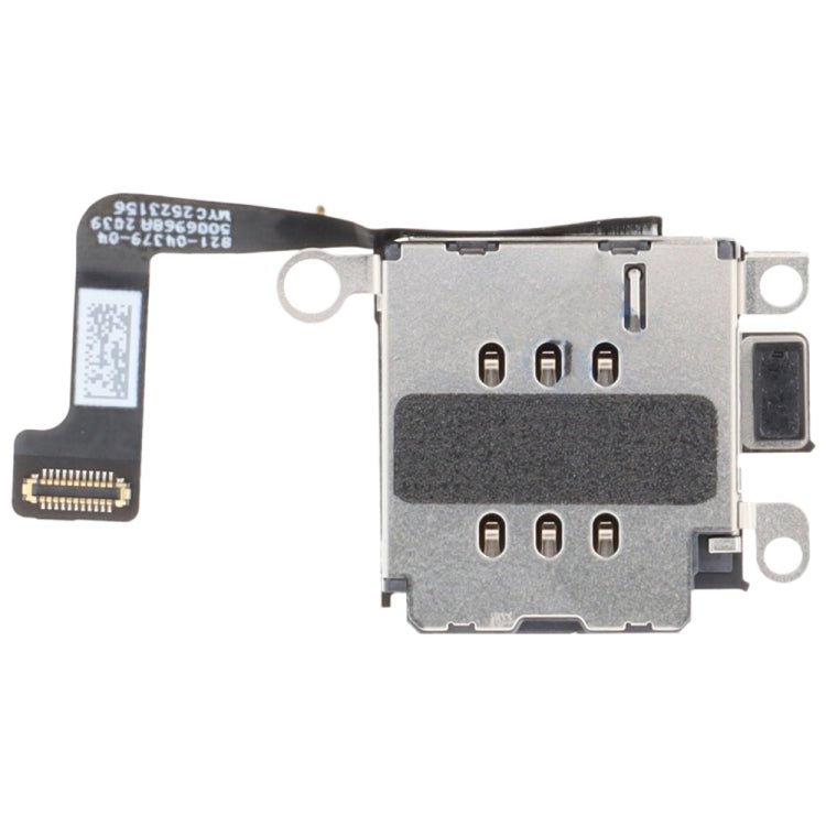 For iPhone 15 Plus Single SIM Card Holder Socket with Flex Cable, For iPhone 15 Plus (Single SIM) - ORIWHIZ