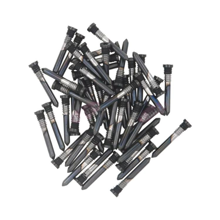 For iPhone 15 Pro / 15 Pro Max 100pcs Charging Port Screws, For iPhone 16 Pro / 16 Pro Max - ORIWHIZ