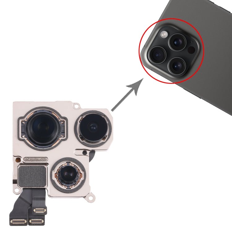 For iPhone 15 Pro Back Facing Camera, For iPhone 15 Pro - ORIWHIZ