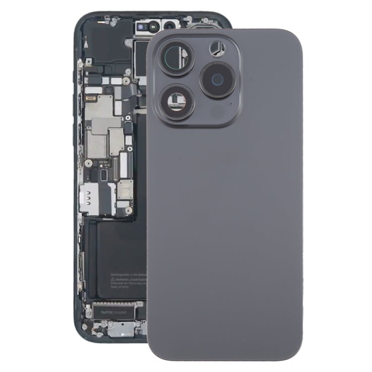 For iPhone 15 Pro Battery Back Cover with Camera Lens Cover + MagSafe Magnet, For iPhone 15 Pro (with MagSafe) - ORIWHIZ