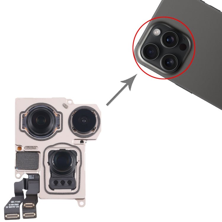For iPhone 15 Pro Max Back Facing Camera, For iPhone 15 Pro Max - ORIWHIZ