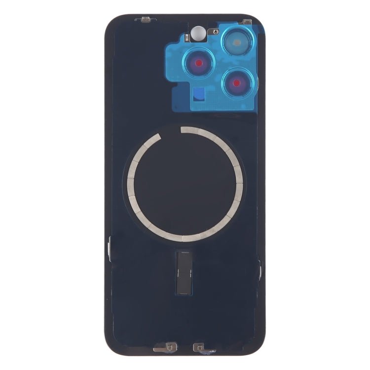 For iPhone 15 Pro Max Battery Back Cover with Camera Lens Cover + MagSafe Magnet, For iPhone 15 Pro Max (with MagSafe) - ORIWHIZ