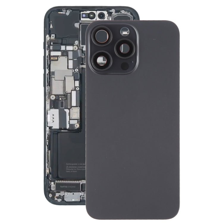 For iPhone 15 Pro Max Battery Back Cover with Camera Lens Cover + MagSafe Magnet, For iPhone 15 Pro Max (with MagSafe) - ORIWHIZ