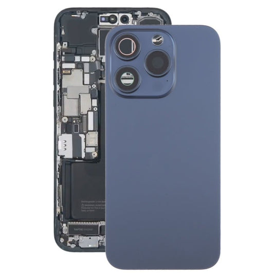 For iPhone 15 Pro Max Battery Back Cover with Camera Lens Cover + MagSafe Magnet, For iPhone 15 Pro Max (with MagSafe) - ORIWHIZ