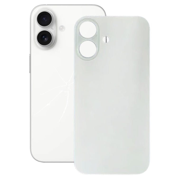 For iPhone 16 Easy Replacement Big Camera Hole Glass Back Battery Cover, For iPhone 16(Not Disassemble) - ORIWHIZ