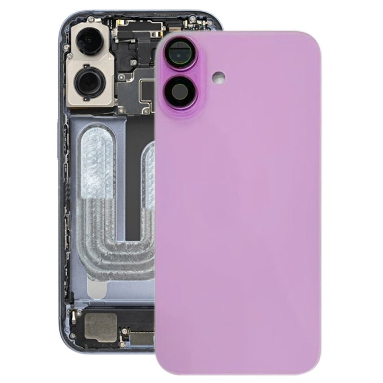 For iPhone 16 Plus Battery Back Cover with Camera Lens Cover, For iPhone 16 Plus - ORIWHIZ