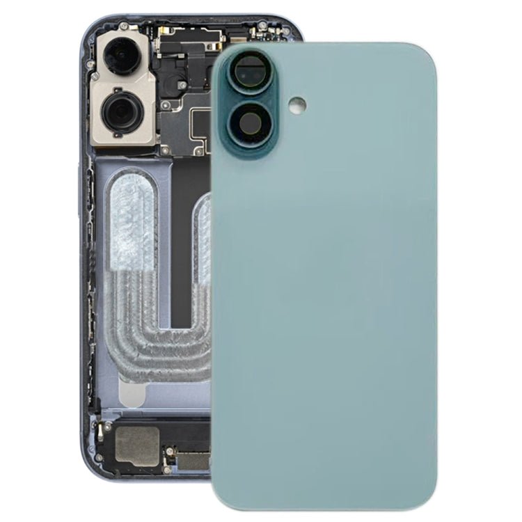 For iPhone 16 Plus Battery Back Cover with Camera Lens Cover, For iPhone 16 Plus - ORIWHIZ
