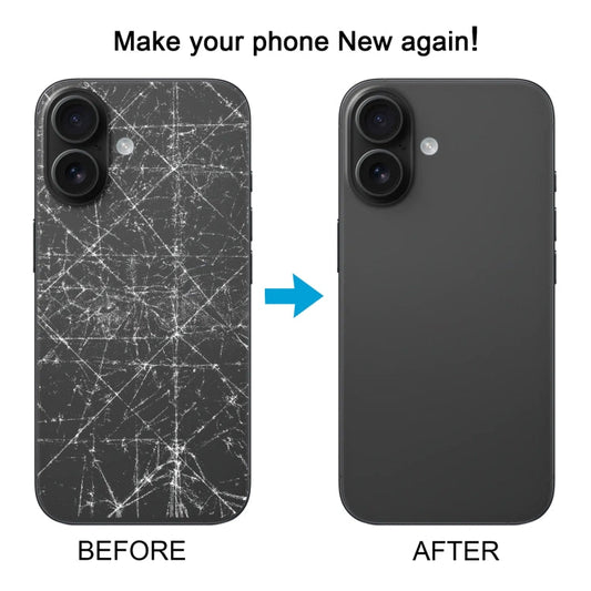 For iPhone 16 Plus Battery Back Cover with Camera Lens Cover, For iPhone 16 Plus - ORIWHIZ