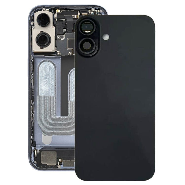 For iPhone 16 Plus Battery Back Cover with Camera Lens Cover, For iPhone 16 Plus - ORIWHIZ