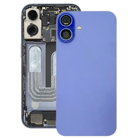 For iPhone 16 Plus Battery Back Cover with Camera Lens Cover, For iPhone 16 Plus - ORIWHIZ