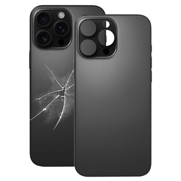 For iPhone 16 Pro Max Easy Replacement Big Camera Hole Glass Back Battery Cover, For iPhone 16 Pro Max (Not Disassemble) - ORIWHIZ