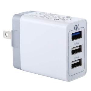 For iPhone, iPad, Samsung, HTC, Sony, Nokia, LG and other Smartphones, US Plug - ORIWHIZ