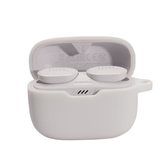 For JBL T230NC TWS Wireless Bluetooth Headphones Silicone Case, White, Mint Green, Pink, Black, Red, Yellow, Matcha Green, Ink Green, Sky Blue, Afternoon Blue - ORIWHIZ