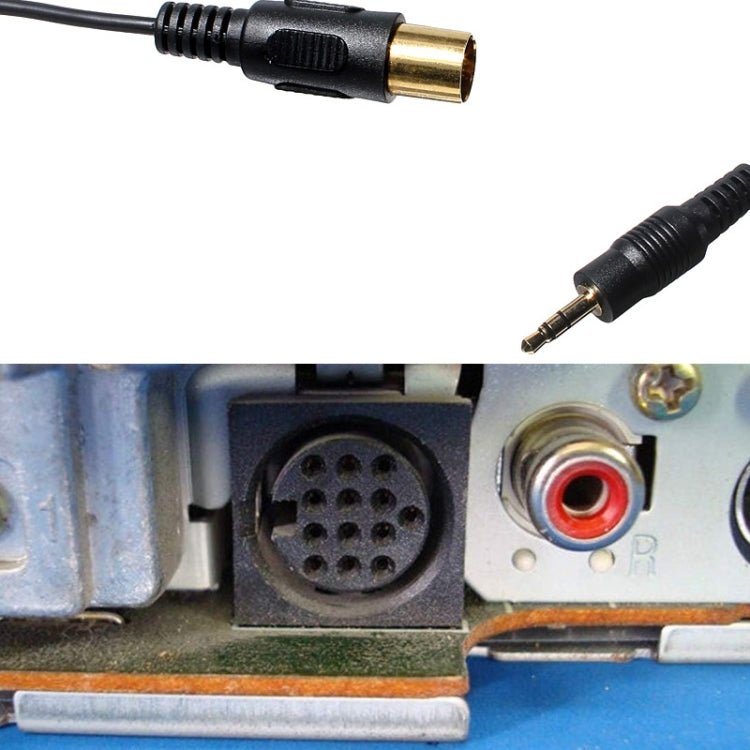 For KENWOOD AUX Audio Input Stereo Modification Cable - ORIWHIZCar Replacement PartsDIY CablesIn Car