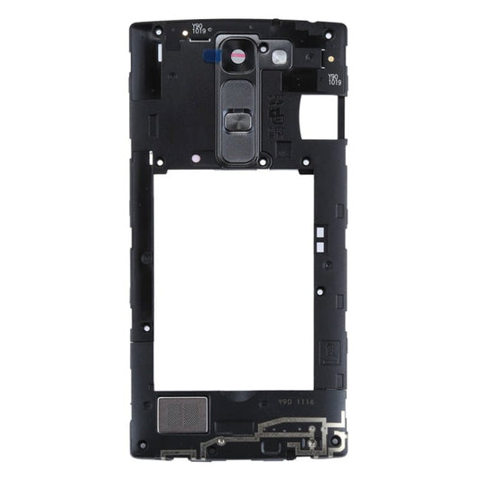 for LG C90 H500 Middle Frame Bezel with Speaker Ringer Buzzer & Rear Camera Lens & Home Button, For LG C90 H500 - ORIWHIZ