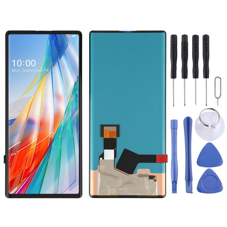 For LG Wing 5G LMF100N / LM - F100N / LM - F100V Original Main LCD Screen with Digitizer Full Assembly, For LG Wing 5G - ORIWHIZ
