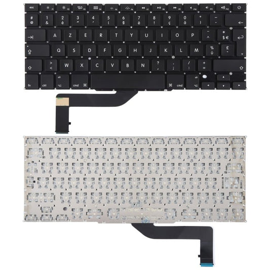 For Macbook Pro Retina 15 inch A1398 2012 2013 2014 2015 UK French Version Keyboard, A1398 2012 2013 2014 2015 (UK French Version) - ORIWHIZ