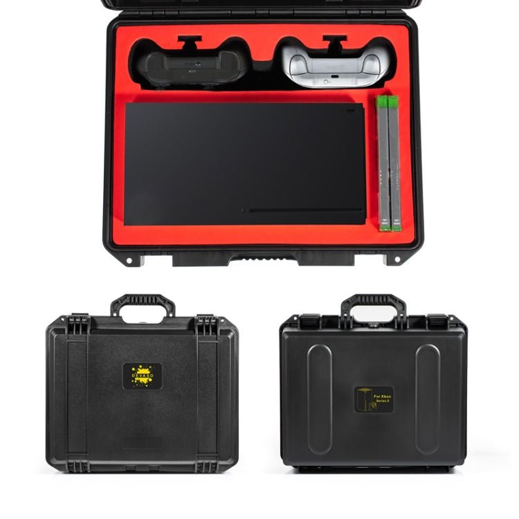 For MicroSoft Xbox Series X DEVASO Game Console Organizer Waterproof Case Accessories, For Xbox Series X - ORIWHIZDEVASOMicroSoft AccessoriesMicroSoft Accessories Bags
