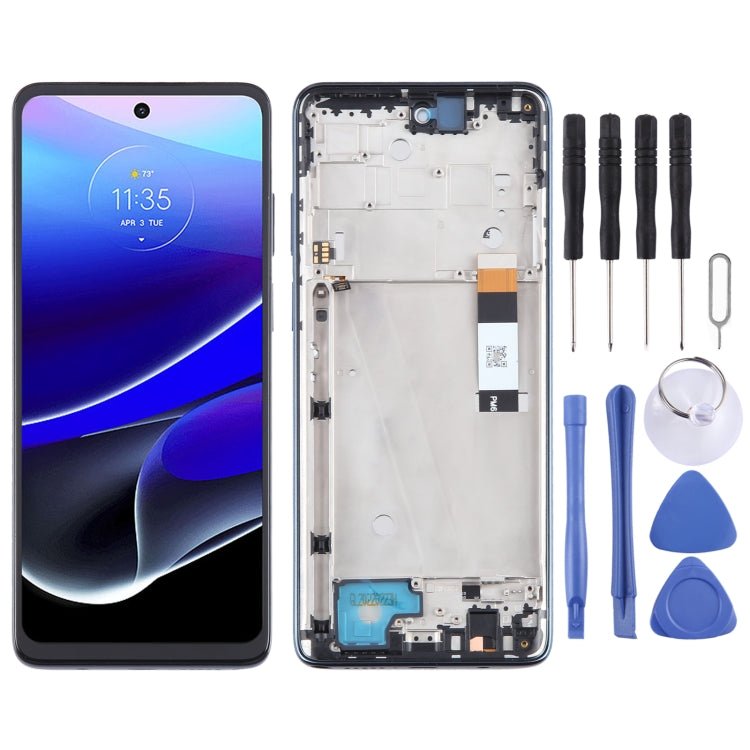 For Motorola Moto G Stylus 5G 2022 OEM LCD Screen Digitizer Full Assembly with Frame, For Motorola Moto G Stylus 5G 2022 - ORIWHIZ