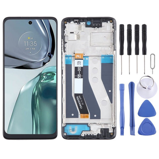 For Motorola Moto G62 5G / G62 India OEM LCD Screen Digitizer Full Assembly With Frame, For Motorola Moto G62 5G - ORIWHIZ