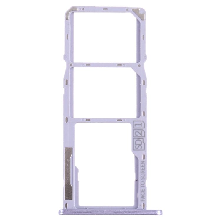 For Motorola Moto G7 Play SIM Card Tray + SIM Card Tray + Micro SD Card Tray, For Motorola Moto G7 Play - ORIWHIZ