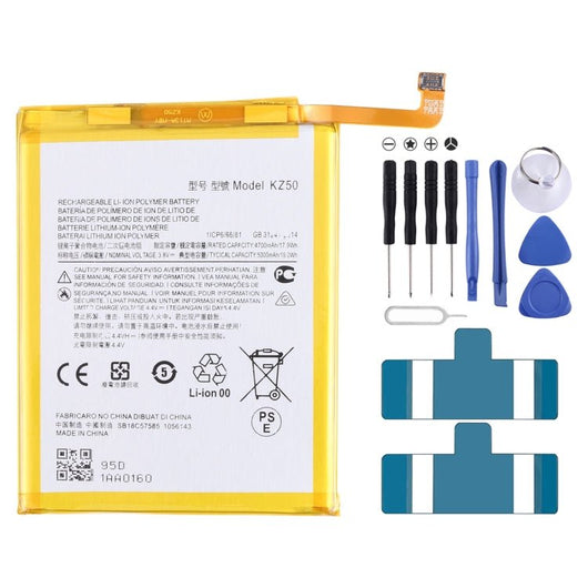 For Motorola Moto G8 Power XT2041 - 1/XT2041 - 3 5000mAh Replacement Li - Polymer Battery KZ50, For Motorola Moto G8 Power - ORIWHIZ