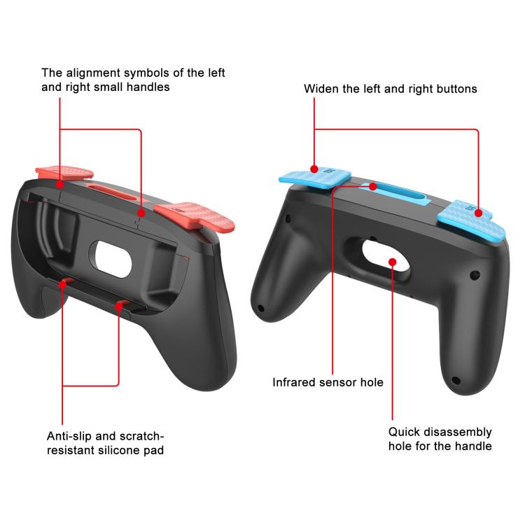 For Nintendo Switch 2 2pcs Game Handle Sports Grip - ORIWHIZGame AccessoriesGamepadsNintendo Accessories