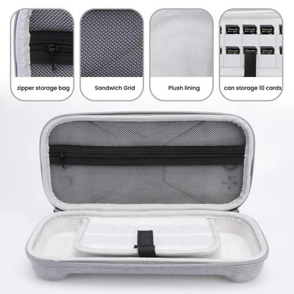 For Nintendo Switch 2 Game Console Storage Bag EVA Fabric Handbag, X - Pattern Gray, X - Pattern Black - ORIWHIZNintendo AccessoriesNintendo Accessories BagsToys & Hobbies
