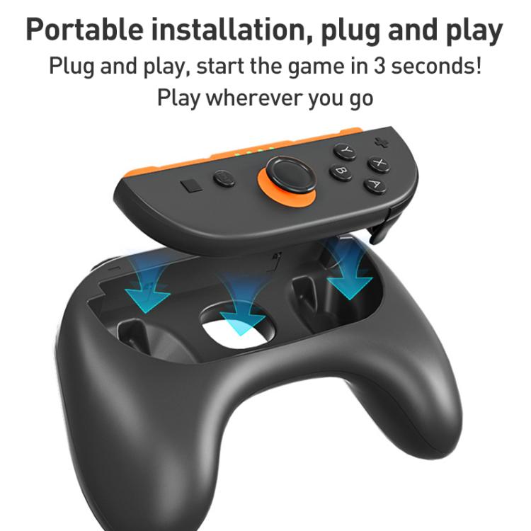 For Nintendo Switch 2 iPlay HBS - 2870 4 in 1 Controller Grip Steering Wheel Combination - ORIWHIZGame AccessoriesGamepadsiplay