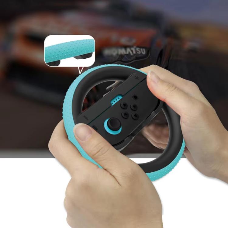 For Nintendo Switch 2 Joy - Con 1pair Steering Wheel Grip With Anti - slip Particles, Steering Wheel - ORIWHIZGame AccessoriesGamepadsNintendo Accessories