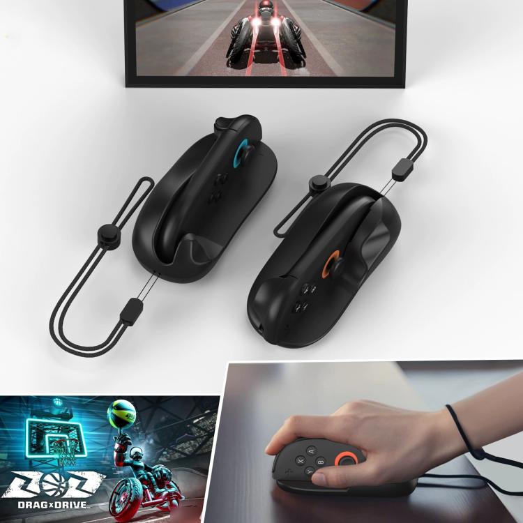 For Nintendo Switch 2 Joy - Con 2pcs /Pack Mini Portable Mouse Adapter Left+Right Controller Bracket, NS2296 (Black), NS2296 (Blue Red) - ORIWHIZGame AccessoriesGamepadsNintendo Accessories