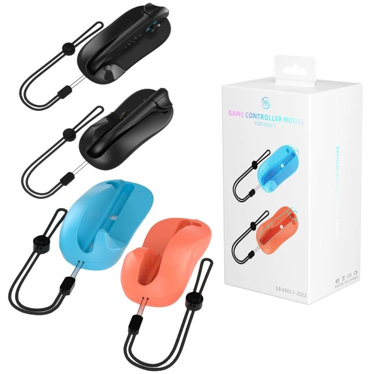 For Nintendo Switch 2 Joy - Con 2pcs /Pack Mini Portable Mouse Adapter Left+Right Controller Bracket, NS2296 (Black), NS2296 (Blue Red) - ORIWHIZGame AccessoriesGamepadsNintendo Accessories