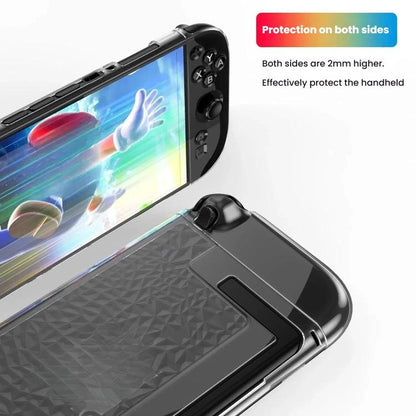 For Nintendo Switch 2 TPU+PC Split Transparent Case Cover Shockproof Shell, TPU+PC Diamond Split Case - ORIWHIZNintendo AccessoriesNintendo Accessories CasesToys & Hobbies