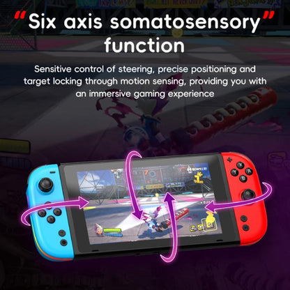 For Nintendo Switch JOY - 05 Split Controllers TMR Hall Effect Joysticks, 6 - Axis Motion & RGB Lighting - ORIWHIZGame AccessoriesGamepadsNintendo Accessories