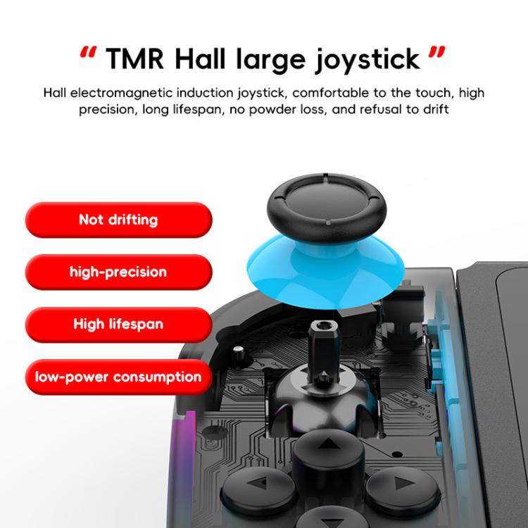 For Nintendo Switch JOY - 05 Split Controllers TMR Hall Effect Joysticks, 6 - Axis Motion & RGB Lighting - ORIWHIZGame AccessoriesGamepadsNintendo Accessories