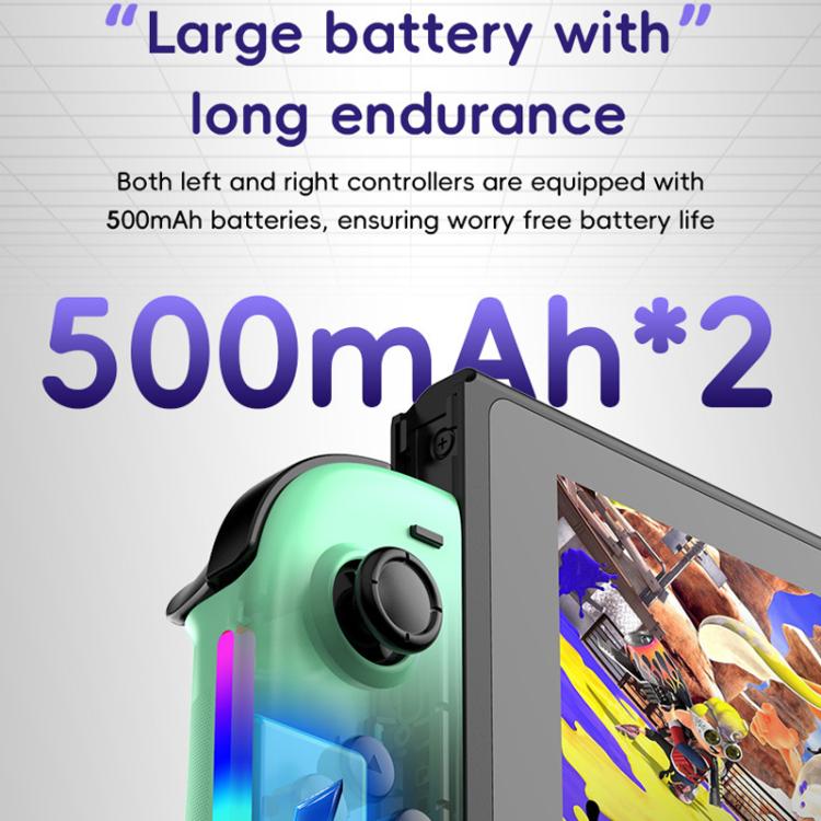 For Nintendo Switch JOY - 05 Split Controllers TMR Hall Effect Joysticks, 6 - Axis Motion & RGB Lighting - ORIWHIZGame AccessoriesGamepadsNintendo Accessories