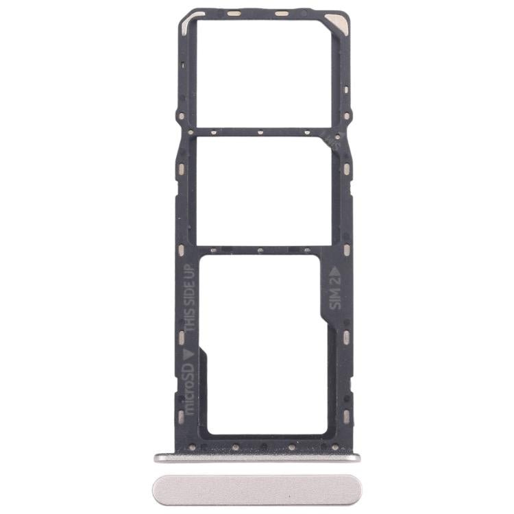 For Nokia C32 Original SIM Card Tray + SIM Card Tray + Micro SD Card Tray, For Nokia C32 (Original) - ORIWHIZ