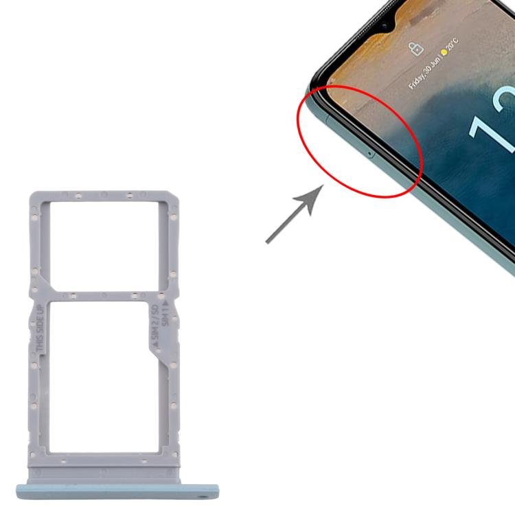 For Nokia G22 Original SIM Card Tray + SIM Card Tray + Micro SD Card Tray, For Nokia G22 (Original) - ORIWHIZ