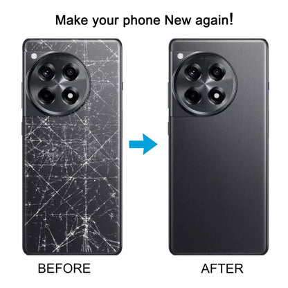 For OnePlus 12R Battery Back Cover with Camera Lens Cover, For OnePlus 12R(with Camera Lens Cover) - ORIWHIZ