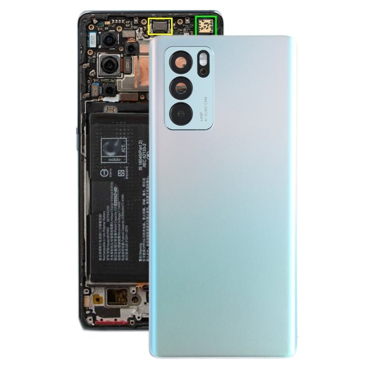 For OPPO Reno6 Pro 5G PEPM00, CPH2249 Original Battery Back Cover, For OPPO Reno6 Pro 5G - ORIWHIZ