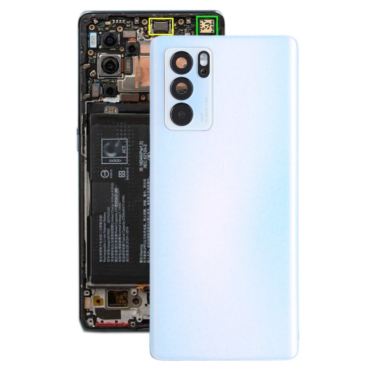 For OPPO Reno6 Pro 5G PEPM00, CPH2249 Original Battery Back Cover, For OPPO Reno6 Pro 5G - ORIWHIZ