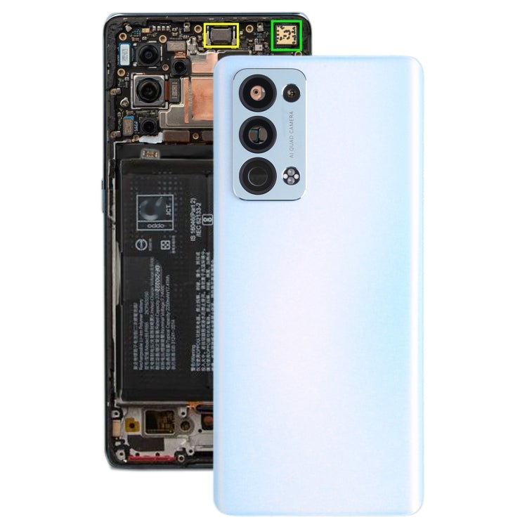 For OPPO Reno6 Pro+ 5G / Reno6 Pro 5G Snapdragon CPH2247, PENM00 Original Battery Back Cover, For OPPO Reno6 Pro+ 5G - ORIWHIZ