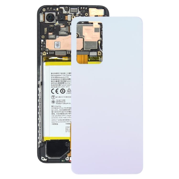 For OPPO Reno7 Pro 5G Glass Battery Back Cover, For OPPO Reno7 Pro 5G - ORIWHIZ